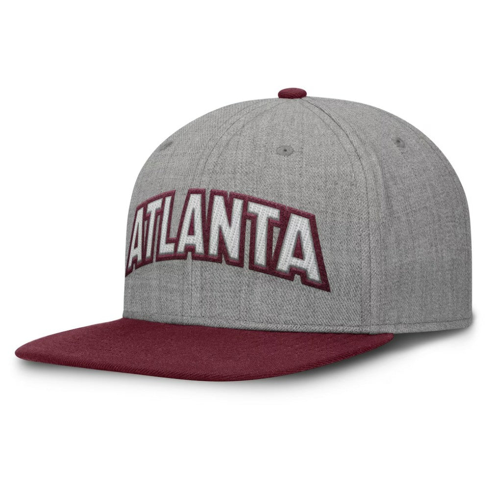 MLB Atlanta Braves Fanatics Elements Felt Chainstitch Snapback Hat