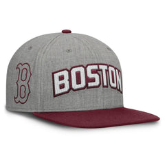MLB Boston Red Sox Fanatics Elements Felt Chainstitch Snapback Hat