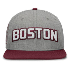 MLB Boston Red Sox Fanatics Elements Felt Chainstitch Snapback Hat