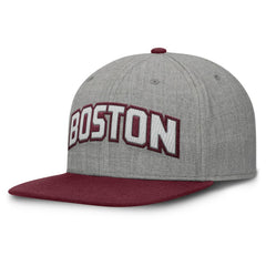 MLB Boston Red Sox Fanatics Elements Felt Chainstitch Snapback Hat