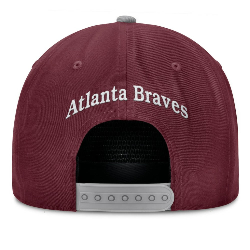MLB Atlanta Braves Fanatics Front Office Snapback Hat