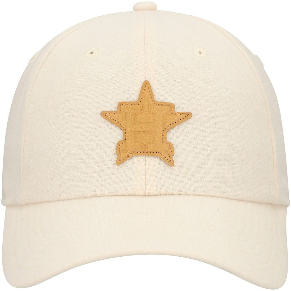 MLB Houston Astros Fanatics Front Office Leather Patch Adjustable Hat