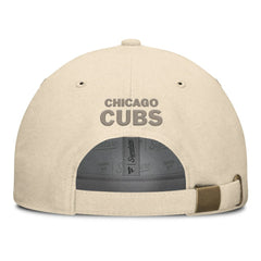 MLB Chicago Cubs Fanatics Front Office Leather Patch Adjustable Hat