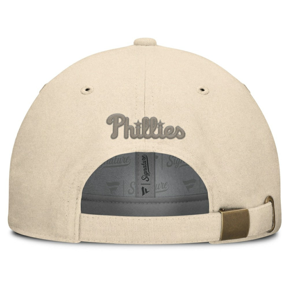 MLB Philadelphia Phillies Fanatics Front Office Leather Patch Adjustable Hat