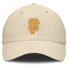 MLB San Francisco Giants Fanatics Front Office Leather Patch Adjustable Hat