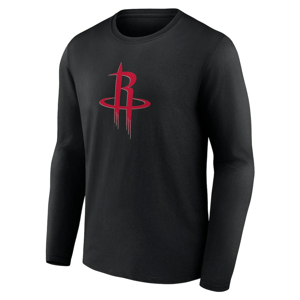 NBA Houston Rockets Primary Logo Long Sleeve T-Shirt