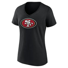 Women's Primary Logo V-Neck T-Shirt - San Francisco 49ers