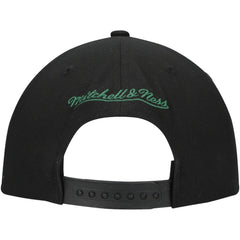 NHL Black New Jersey Devils Mitchell & Ness Core Team Script 2.0 Snapback Hat