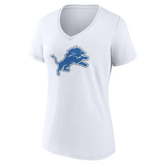 Women's Primary Logo V-Neck T-Shirt - Detroit Lions