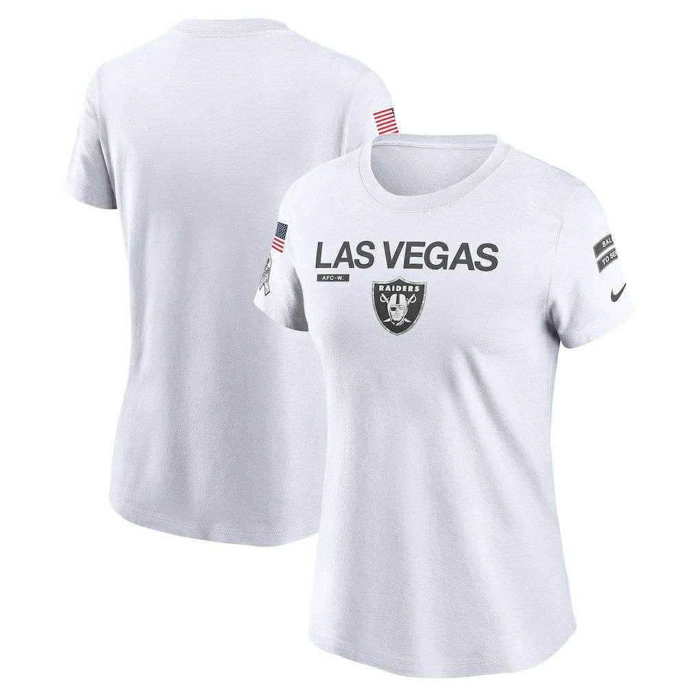 Women's 2024 Salute To Service Legend Performance T-Shirt - Las Vegas Raiders