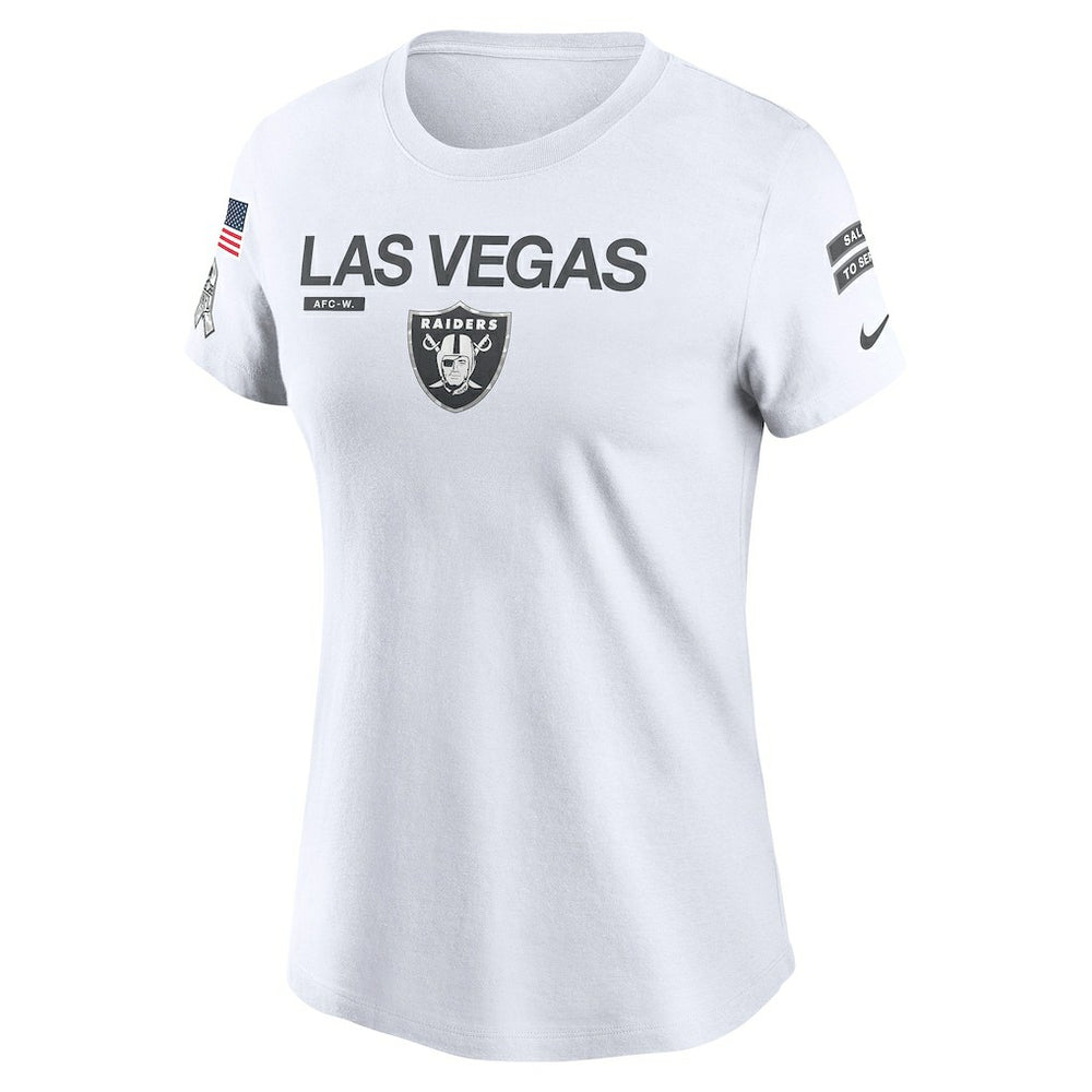 Women's 2024 Salute To Service Legend Performance T-Shirt - Las Vegas Raiders