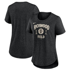 MLB San Francisco Giants Nike Women's 2024 Rickwood Classic Tribute Tri-Blend T-Shirt