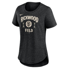 MLB San Francisco Giants Nike Women's 2024 Rickwood Classic Tribute Tri-Blend T-Shirt