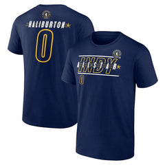 NBA Tyrese Haliburton 2024 NBA All-Star Game Rebound Battle Name & Number T-Shirt
