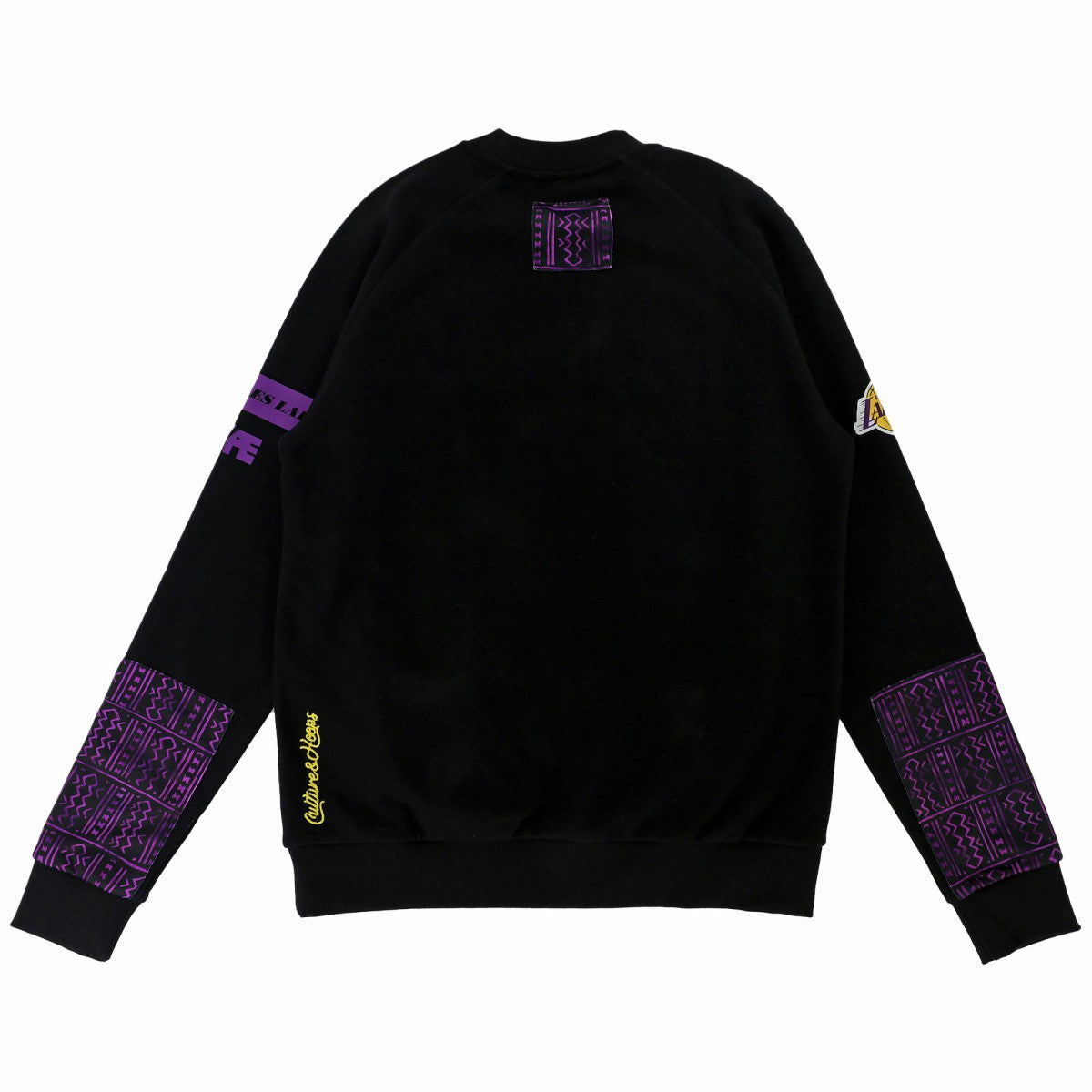 NBA Los Angeles Lakers NBA x Two Hype Unisex Culture & Hoops Heavyweight Pullover Sweatshirt - Black cheap