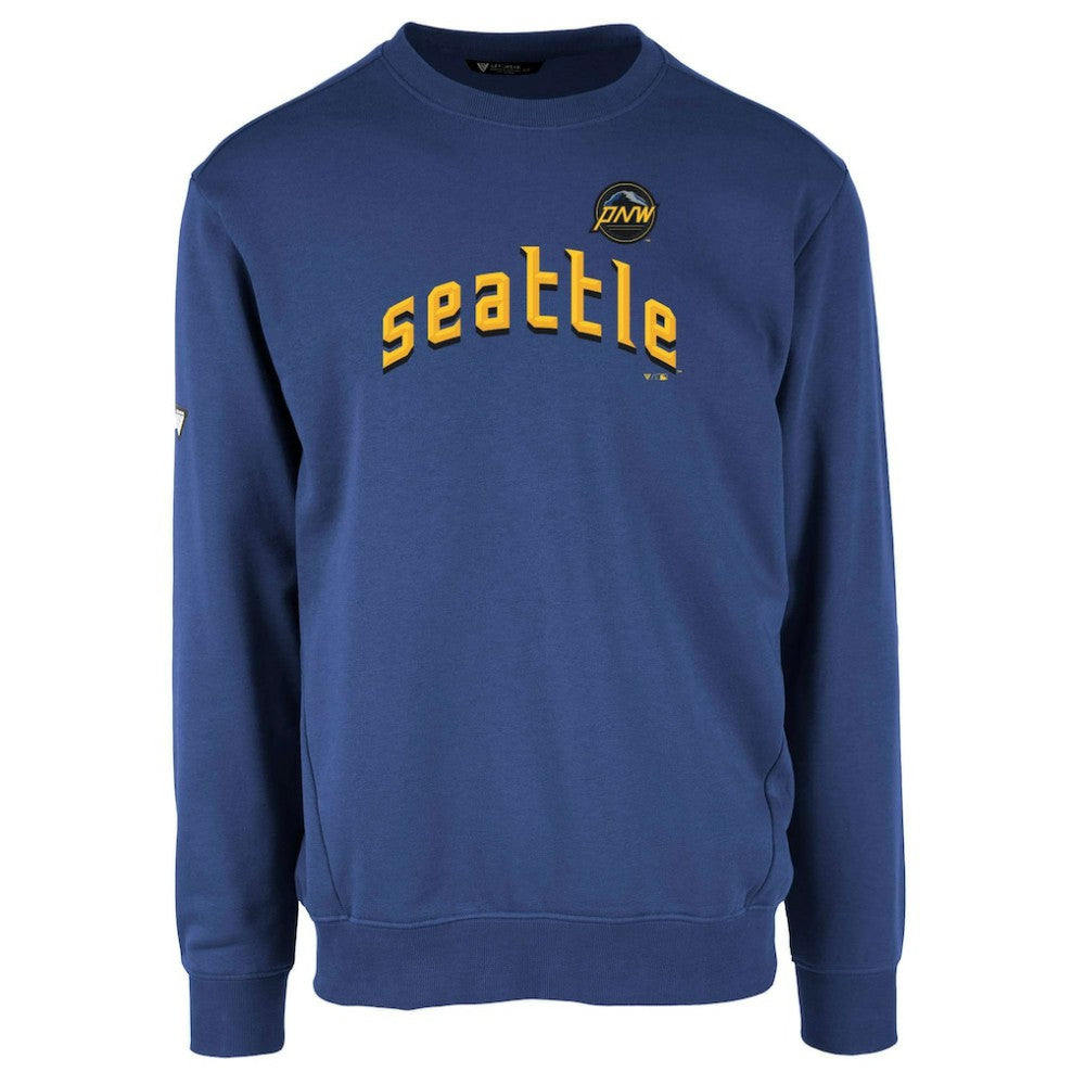 MLB Seattle Mariners Levelwear City Connect Zane Core Logo Pullover Sweatshirt
