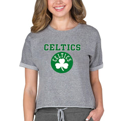 NBA Boston Celtics Concepts Sport NBA Women's Concepts Mainstream Terry SS Top