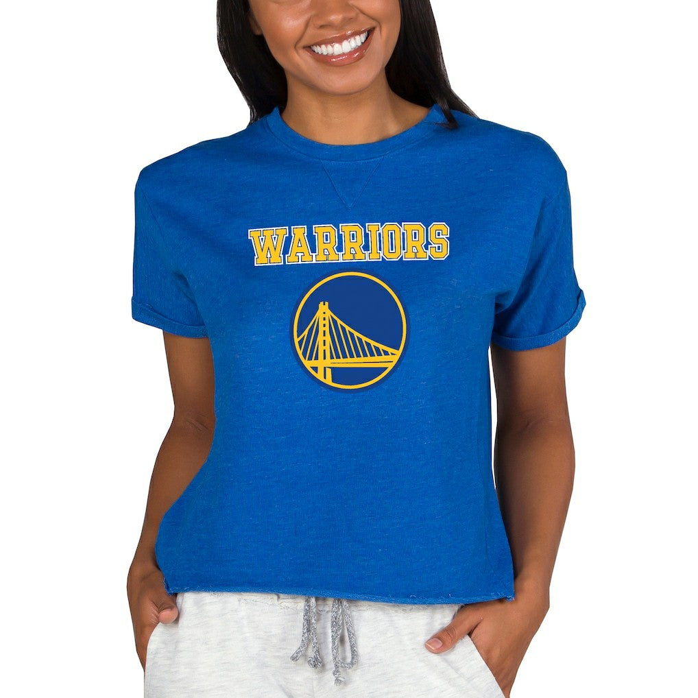 NBA Golden State Warriors Concepts Sport NBA Women's Concepts Mainstream Terry SS Top sale