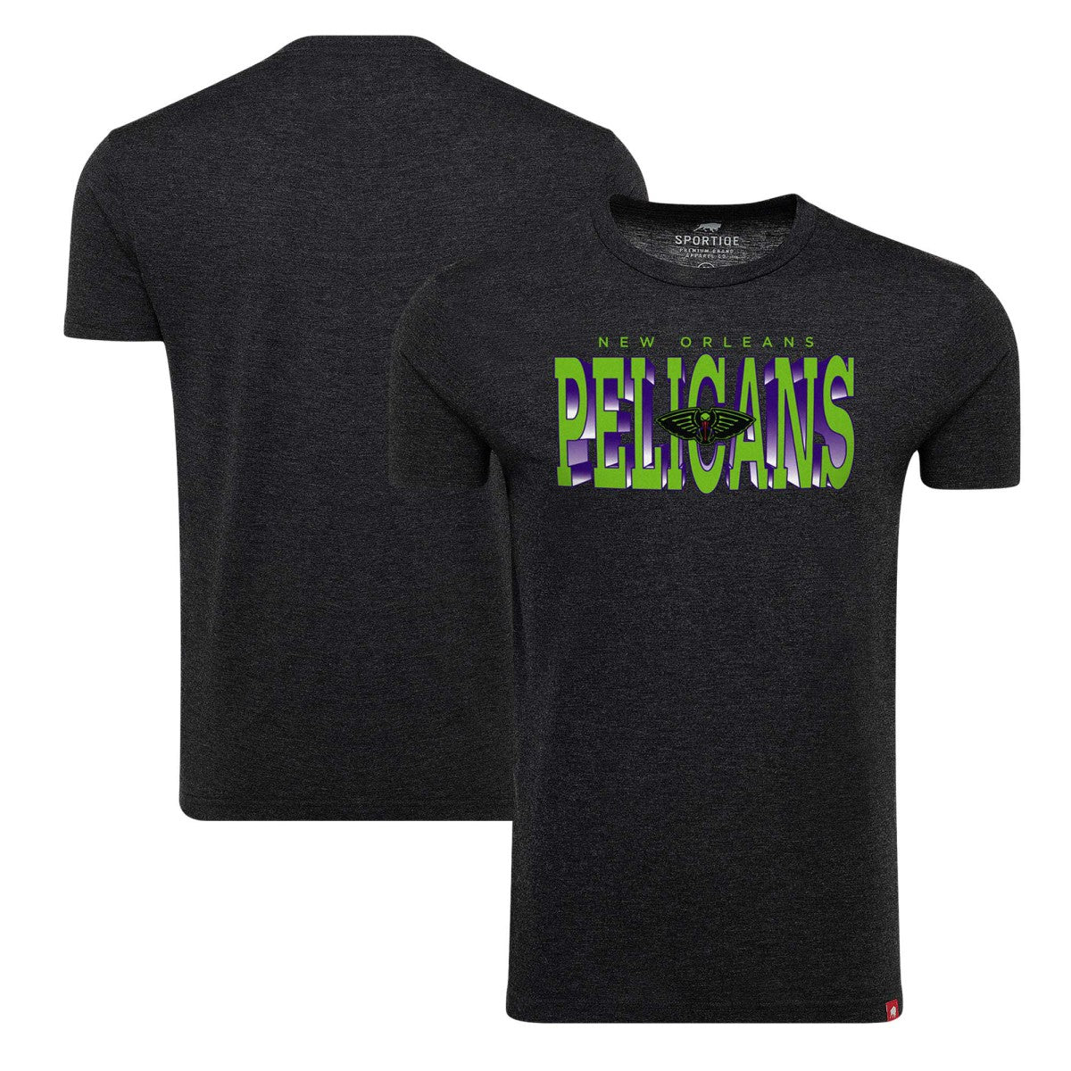 NBA New Orleans Pelicans Sportiqe City Edition Comfy Tri-Blend T-Shirt