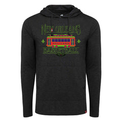 NBA New Orleans Pelicans Sportiqe Unisex City Edition Rowan Lightweight Tri-Blend Pullover Hoodie
