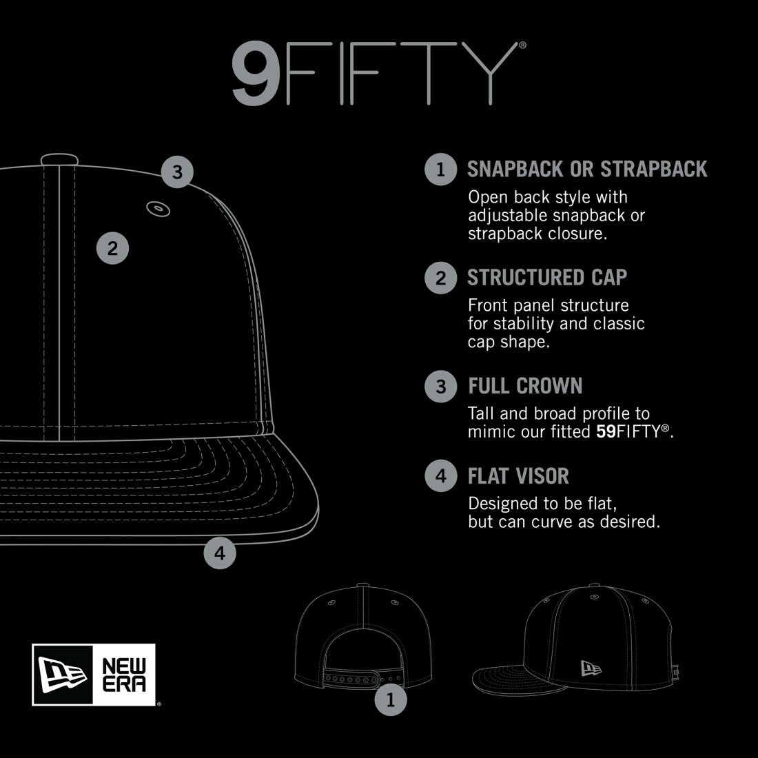 Standard 9FIFTY Snapback Hat - New York Jets