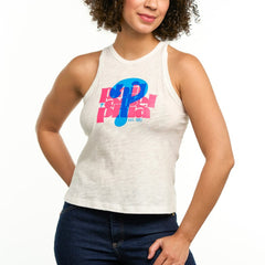 MLB Philadelphia Phillies Lusso Women's Lourdes Tank Top