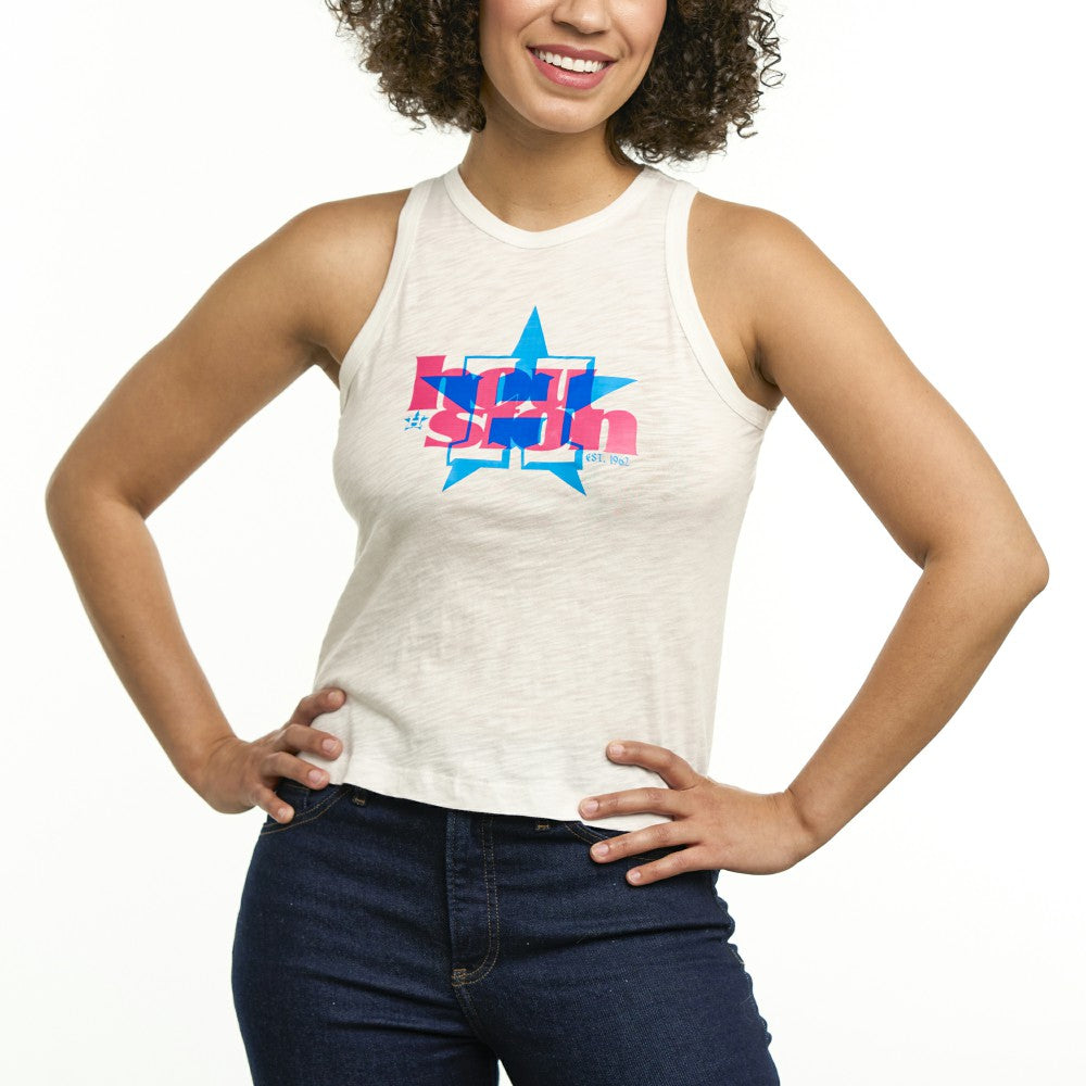 MLB Houston Astros Lusso Women's Lourdes Tank Top