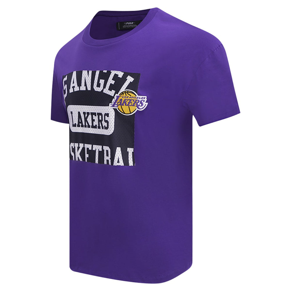 NBA Los Angeles Lakers Pro Standard Made To Play Drop Shoulder T-Shirt