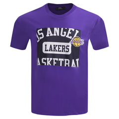 NBA Los Angeles Lakers Pro Standard Made To Play Drop Shoulder T-Shirt