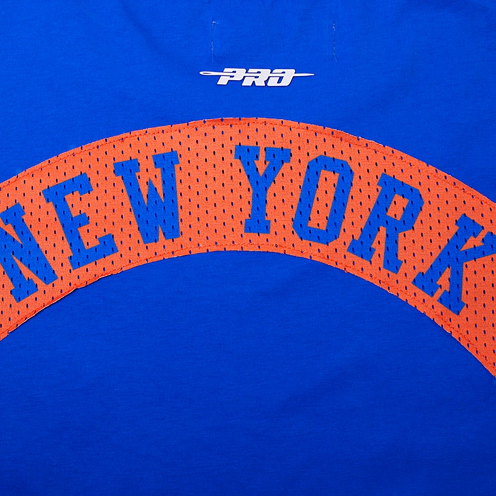 NBA New York Knicks Pro Standard Made To Play Drop Shoulder T-Shirt