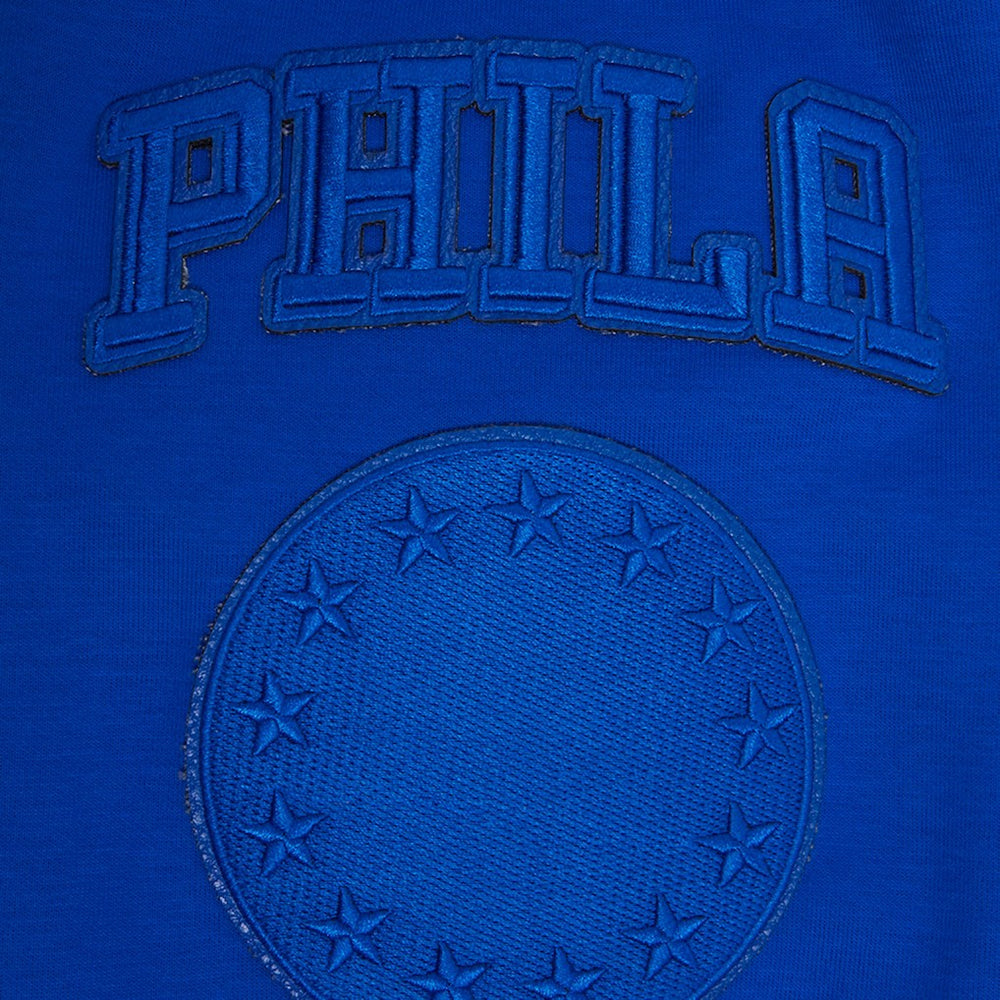NBA Philadelphia 76ers Pro Standard Triple Tonal DK Pullover Hoodie Jacket