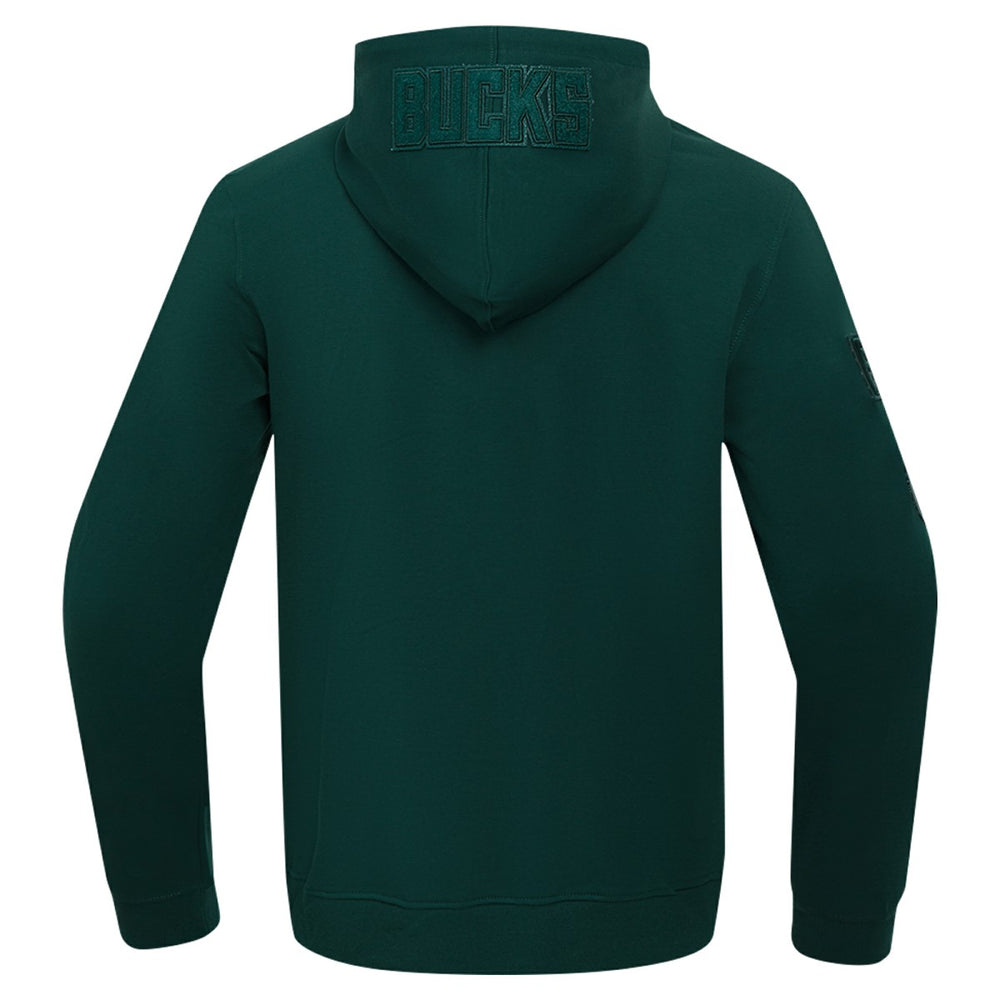 NBA Milwaukee Bucks Pro Standard Triple Tonal DK Full-Zip Hoodie Jacket