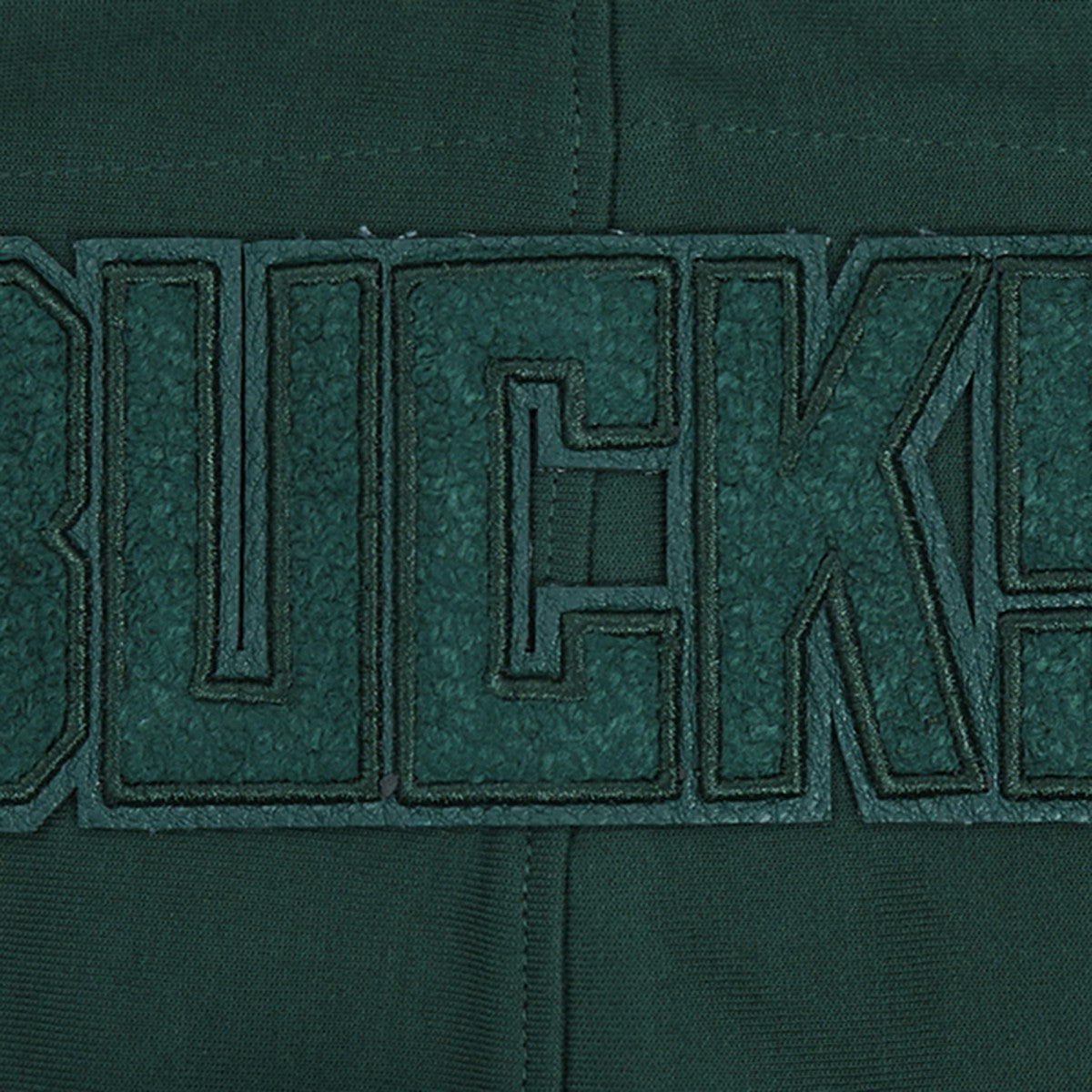 NBA Milwaukee Bucks Pro Standard Triple Tonal DK Full-Zip Hoodie Jacket