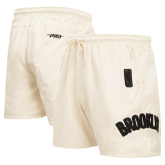 NBA Brooklyn Nets Pro Standard Triple Tonal Woven Shorts
