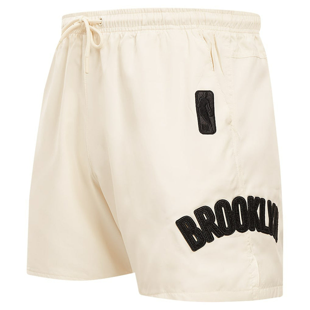 NBA Brooklyn Nets Pro Standard Triple Tonal Woven Shorts