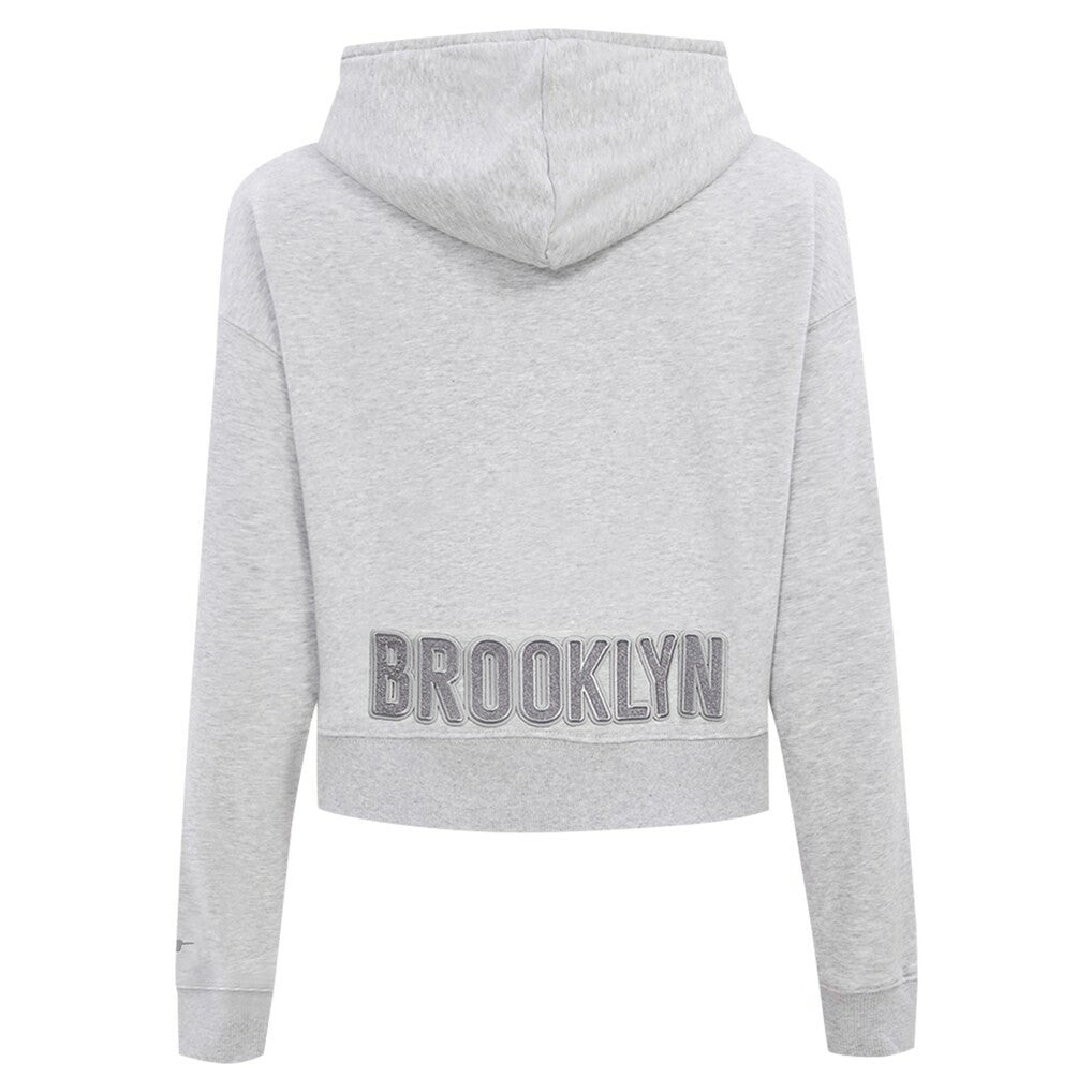 NBA Brooklyn Nets Pro Standard Women's Triple Tonal Full-Zip Hoodie