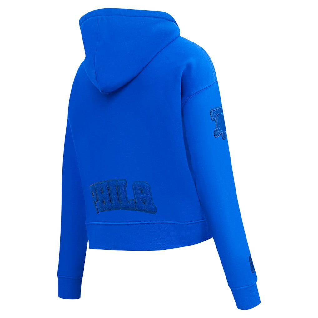 NBA Philadelphia 76ers Pro Standard Women's Triple Tonal Full-Zip Hoodie
