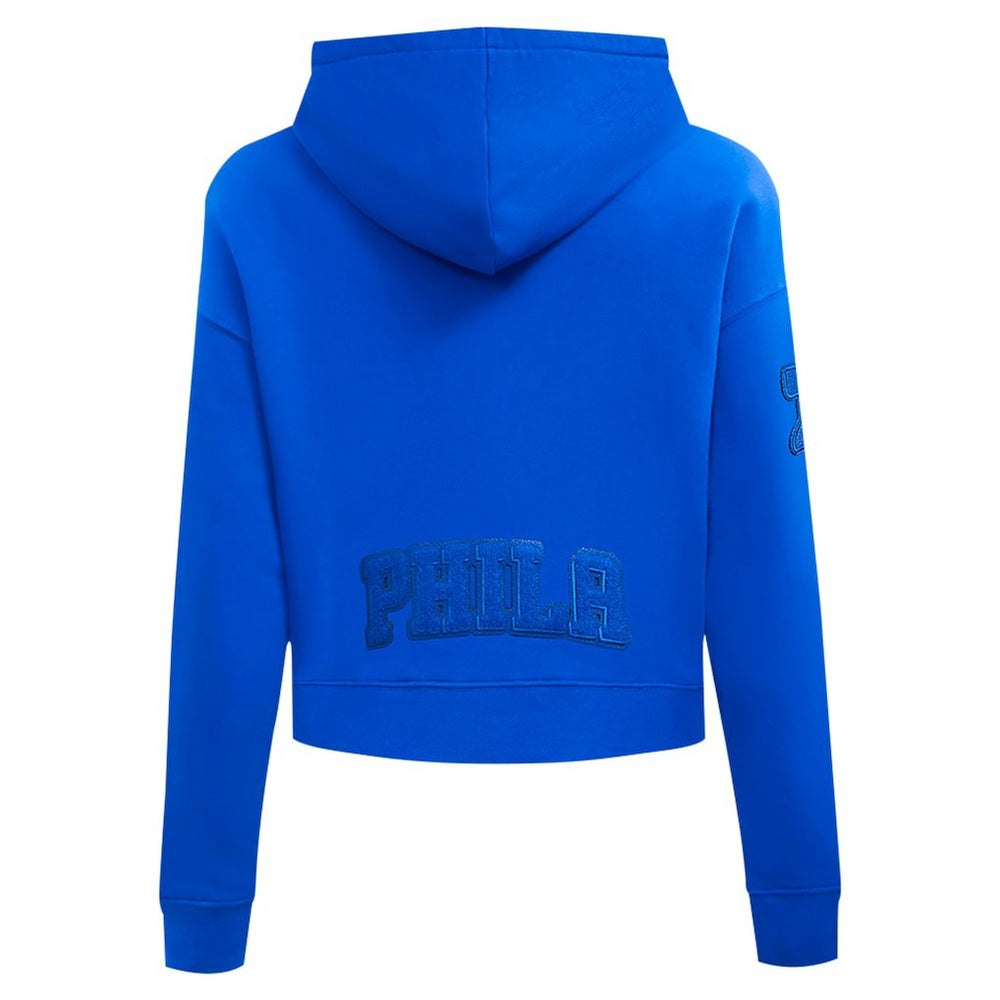 NBA Philadelphia 76ers Pro Standard Women's Triple Tonal Full-Zip Hoodie