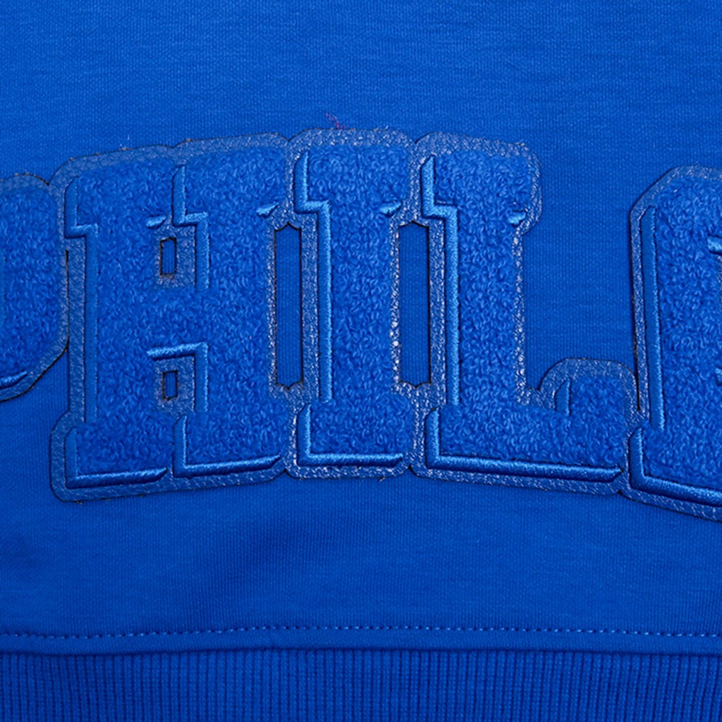 NBA Philadelphia 76ers Pro Standard Women's Triple Tonal Full-Zip Hoodie