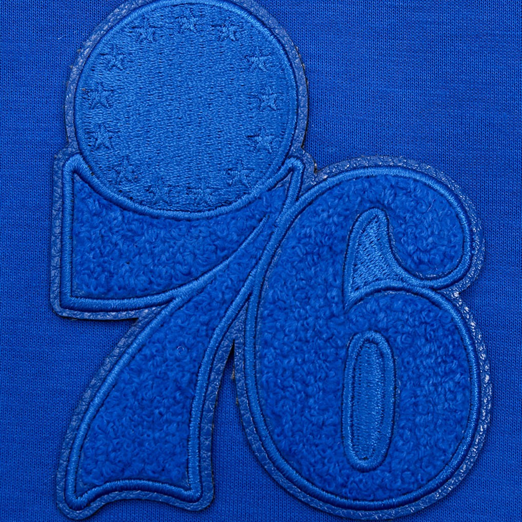 NBA Philadelphia 76ers Pro Standard Women's Triple Tonal Full-Zip Hoodie
