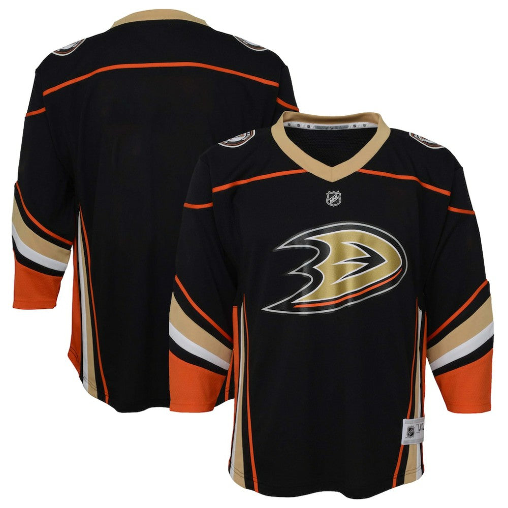 NHL Black Anaheim Ducks Youth Home Replica Jersey