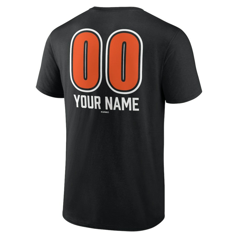 MLB Baltimore Orioles Personalized Name & Number Fastball T-Shirt