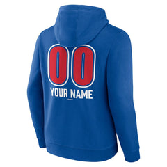 MLB Chicago Cubs Personalized Name & Number Fastball Pullover Hoodie