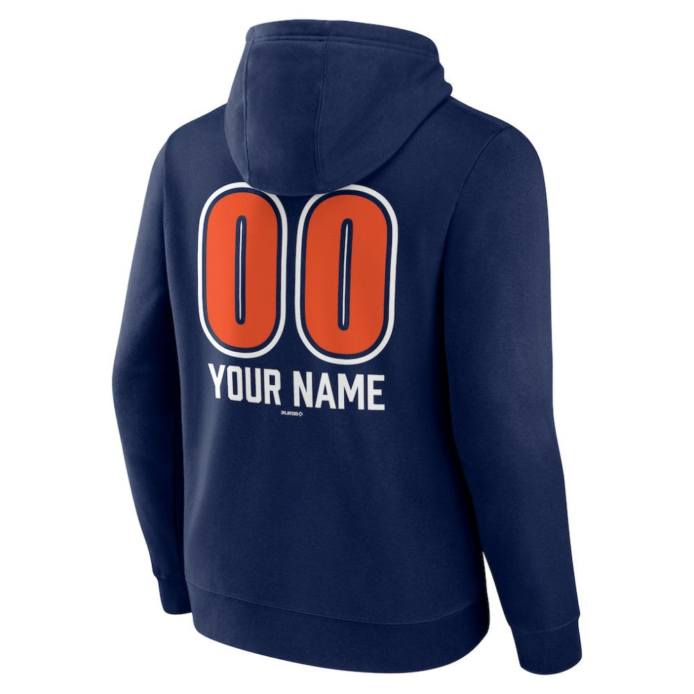 MLB Detroit Tigers Personalized Name & Number Fastball Pullover Hoodie