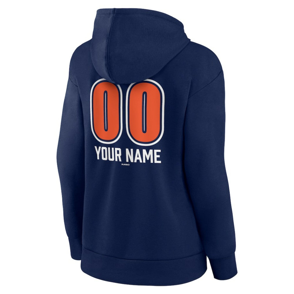 MLB Detroit Tigers Women's Personalized Name & Number Fastball Pullover Hoodie