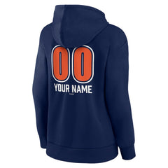 MLB Detroit Tigers Women's Personalized Name & Number Fastball Pullover Hoodie