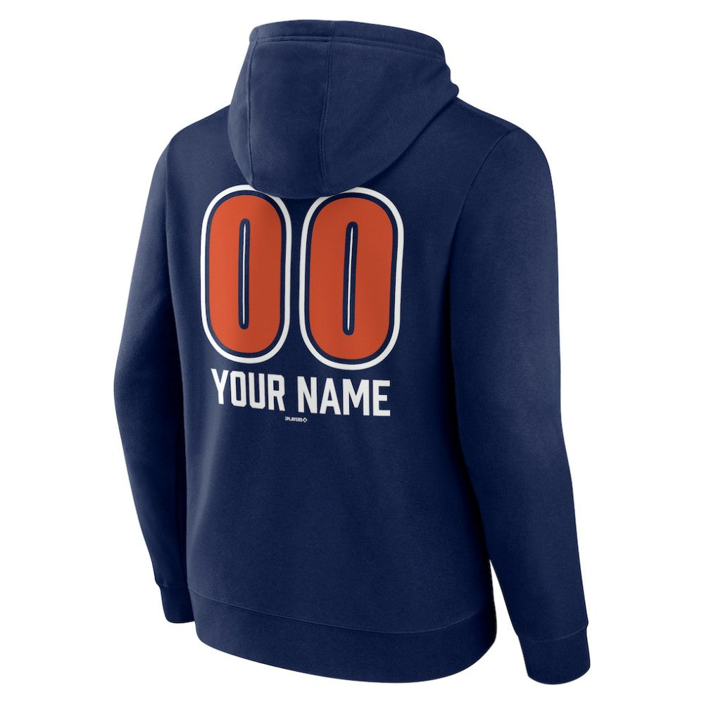 MLB Houston Astros Personalized Name & Number Fastball Pullover Hoodie