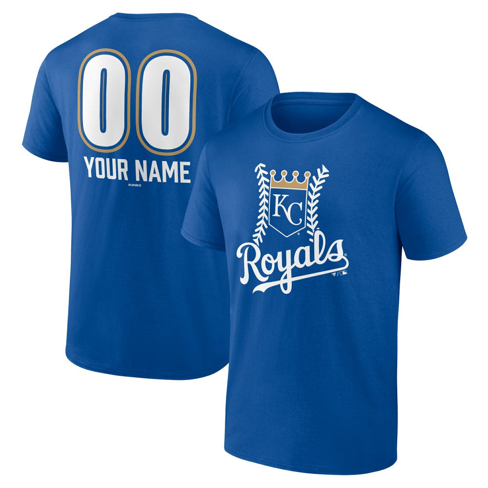MLB Kansas City Royals Personalized Name & Number Fastball T-Shirt