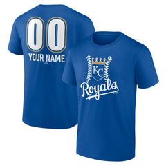 MLB Kansas City Royals Personalized Name & Number Fastball T-Shirt