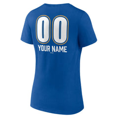 MLB Kansas City Royals Women's Personalized Name & Number Fastball V-Neck T-Shirt